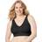 Just My Size Pure Comfort Pullover Wirefree Bra Tonal Diamond Pattern 1263