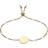 Fossil Women Disc Gold-Tone Stainless Steel Bracelet