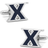 Cufflinks Inc Xavier University Musketeers Cufflinks - Silver/Blue/White