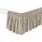 Lush Decor Ruched Ruffle Elastic Easy Wrap Valance Sheet Beige (203.2x193.04cm)