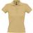 Sol's Women's People Pique Short Sleeve Cotton Polo Shirt - Sand