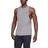 Under Armour Men's UA Sportstyle Left Chest Cut Off Tank Top - Steel Light Heather/Steel