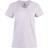 Blue Mountain Women's Short Sleeve V-Neck T-shirt - Lavender Blue Heather