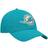 '47 Miami Dolphins Miata Clean Up Primary Adjustable Hat Women - Aqua