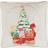 Safavieh Junie Christmas Tree Complete Decoration Pillows Red, Beige (45.72x45.72cm)