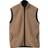 H2O Langli Pile Waist Coat - Oak