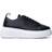 Armani Exchange Chunky Leather Sneakers - Black