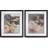 John Lewis & Partners Evening Shimmer Framed Art 62x72cm 2pcs