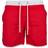 Urban Classics Retro Swim Shorts - Firered/White