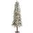 Nearly Natural Pre-Lit Flocked Grand Alpine Artificial Christmas Tree 152.4cm