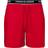 Urban Classics Two in One Swim Shorts - Firered/White/Black