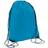 Sol's Urban Gymsac Drawstring Bag - Aqua