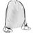 Sol's Urban Gymsac Drawstring Bag - White