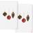 Linum Home Textiles Christmas Ornaments Guest Towel White (76.2x40.64cm)