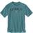 Carhartt Trademark Graphic Short Sleeve T-shirt - Blue Spruce Heather