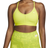 NIKE Dri-FIT Indy Light-Support Padded V-Neck Sports Bra - Atomic Green/Atomic Green/Atomic Green/White