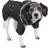 Petlife Ruff-Choppered Denim Fashioned Wool Dog Coat Jacket XS