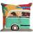 Liora Manne Frontporch Beach Trip Complete Decoration Pillows Blue (45.72x45.72cm)