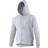 AWDis Plain Hooded Full Zip Hoodie - Ash