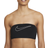 Nike Women Bandeau Bikini Top - Black/White