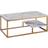 Teamson Home Versanora Marmo Artificial Marm/Brass Coffee Table 50.8x102.2cm