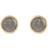 Ole Lynggaard Lotus Stud Earrings - Gold/Moonstone