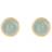 Ole Lynggaard Lotus Stud Earrings - Gold/Moonstone