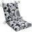 Pillow Perfect Sophia Chair Cushions Grey (92.71x45.72cm)