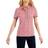 Tommy Hilfiger Women's Puff-Sleeve Polo Top - Scarlet Multi