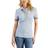 Tommy Hilfiger Women's Puff-Sleeve Polo Top - French Blue Multi