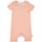 Petit Piao Striped Jumpsuit - Dark Peach