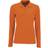 Sol's Women's Perfect Long Sleeve Pique Polo Shirt - Orange