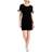 Tommy Hilfiger Tie Sleeve Scoop Neck Dress - Black