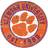 Clemson Tigers Distressed Round Sign Board