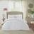 Madison Park Celeste Duvet Cover White (228.6x228.6cm)