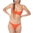 L*Space Pointelle Rib Camacho Bikini Bottom - Poppy