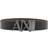 Armani Exchange Men's Ax Buckle Belt - Black/Dark Brown