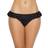 Freya Jewel Cove Italini Frill Bikini Bottoms - Black