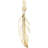Christina Jewelry Freedom Pendant - Gold/Topaz