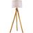 Elk Home Wooden Tripod Floor Lamp & Ground Lighting