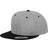 Flexfit Classic 2-Tone Snapback Cap - Grey/Black