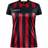 Craft Progress 2.0 Stripe Jersey T-shirt Women - Black/Bright Red