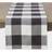 Saro Lifestyle Birmingham Tablecloth Black (274.32x40.64cm)