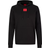 HUGO BOSS Men's Square Logo Jersey Hooded Sweatshirt - Black