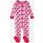 Leveret Kids Footed Cotton Pajama Butterfly