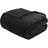 Intelligent Design Microlight Plush Blankets Black (233.68x172.72cm)