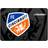 Strategic Printing FC Cincinnati Mono Tilt Logo Wireless Charger & Mouse Pad