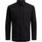 Jack & Jones Joe Long Sleeves Plain Collared Formal Shirt - Black