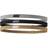 Nike Elastic Hairband 3-pack - Metallic Silver/Black/Gold