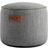 SACKit Cobana Junior Pouf Light Grey Pouffe 13.8"